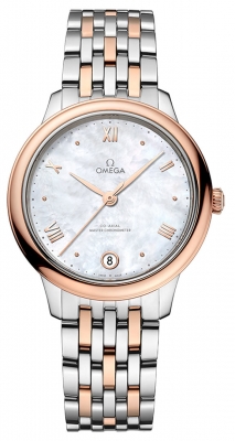 Buy this new Omega De Ville Prestige Co‑Axial Master Chronometer 34mm 434.20.34.20.05.001 ladies watch for the discount price of £6,966.00. UK Retailer.